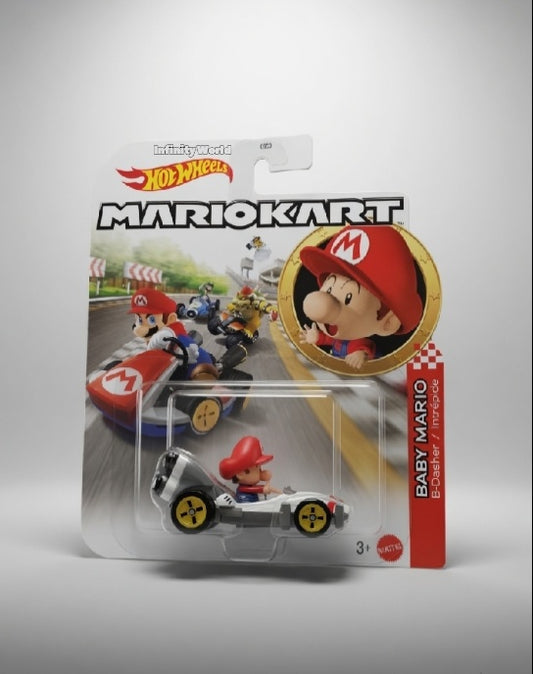 Hotwheels MarioKart Baby Mario