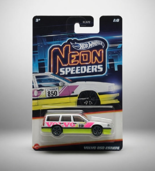 Hotwheels neon speeders volvo bso estate