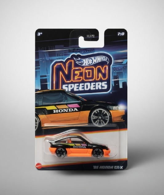 Hotwheels Neon Speeders 'Bs Honda Cr-x