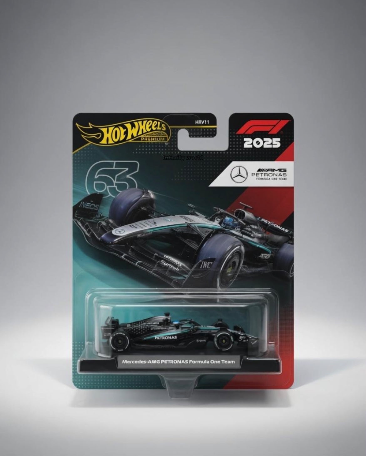 Hotwheels Premium Amg Petronas Formula One Team