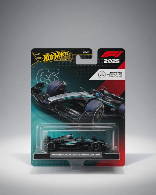 Hotwheels Premium Amg Petronas Formula One Team