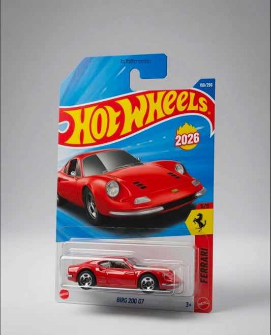 Hotwheels 2026 Dinon206 Gt Ferrari