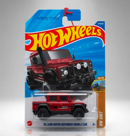 Hotwheels '15Lan Rover Defender Double Cab Hw Dirt