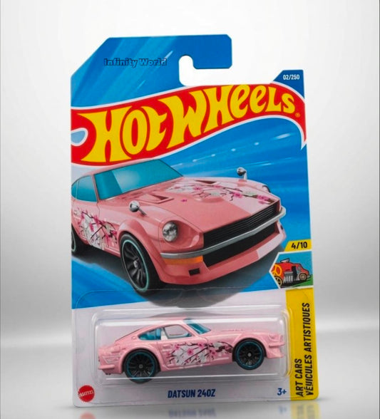 Hotwheels Datsun 240Z Art Cars Vehicules Artistioues