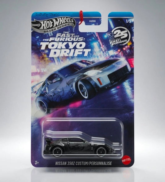 Hotwheels Silver Series Nissan 350z Custom/Personnalise
