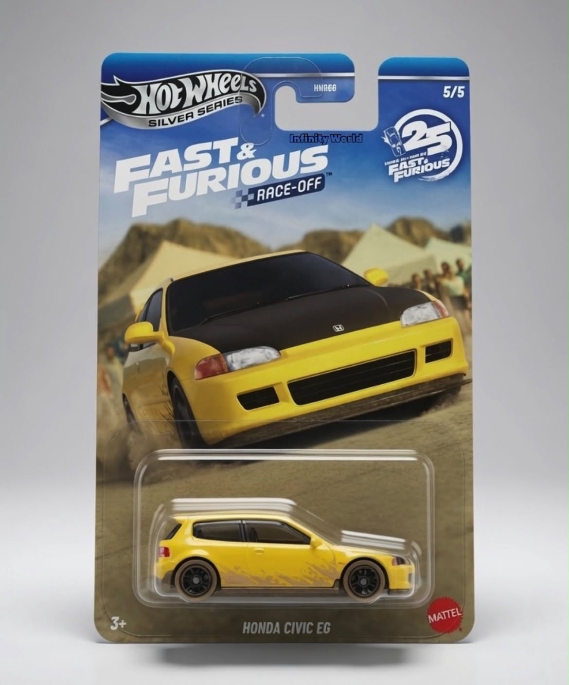 Hotwheels Fast and Furious Civic Eg