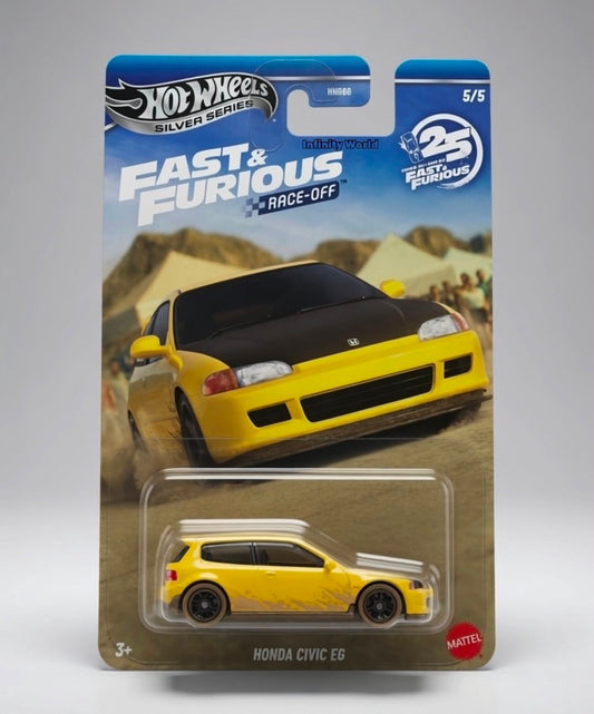 Hotwheels Fast and Furious Civic Eg
