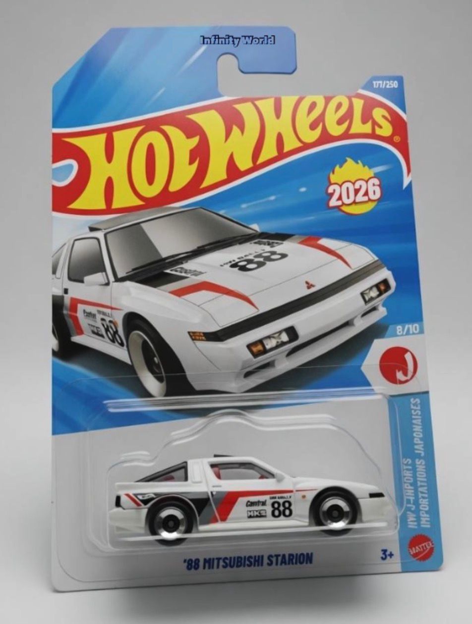 Hotwheels 2026 '88 Mitsubishi Starion Hw J Imports Importations Japonaises
