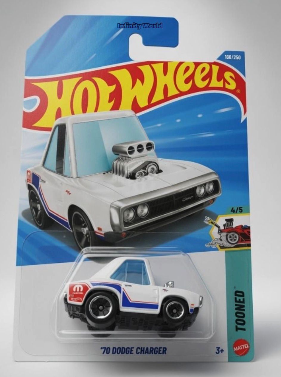 Hotwheels '70 Dodge Charger Tooned