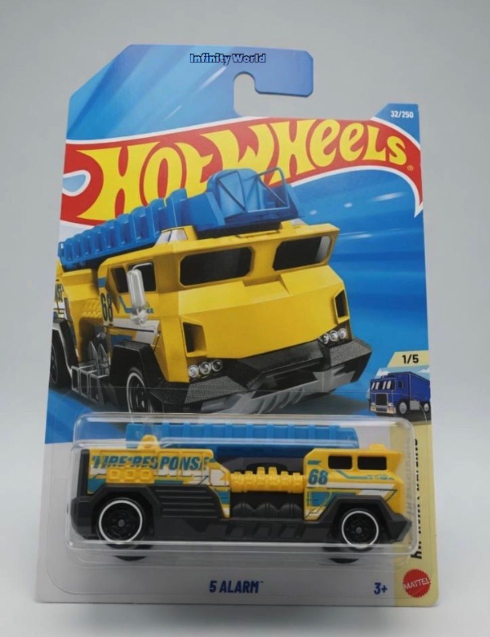 Hotwheels 5 Alarm Hw Heavy Weights