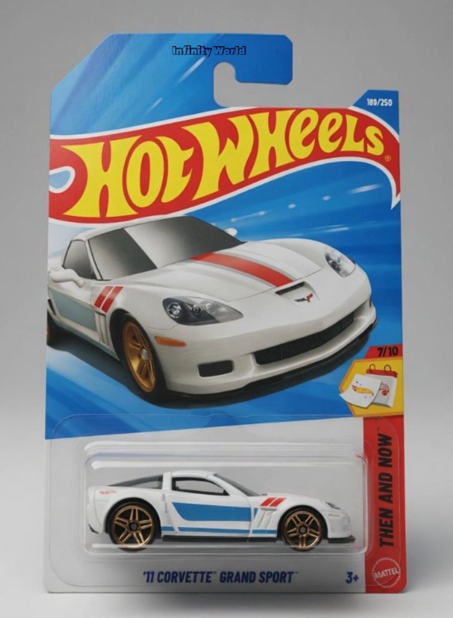 Hotwheels '11 Corvette Grand Sport Then And Now