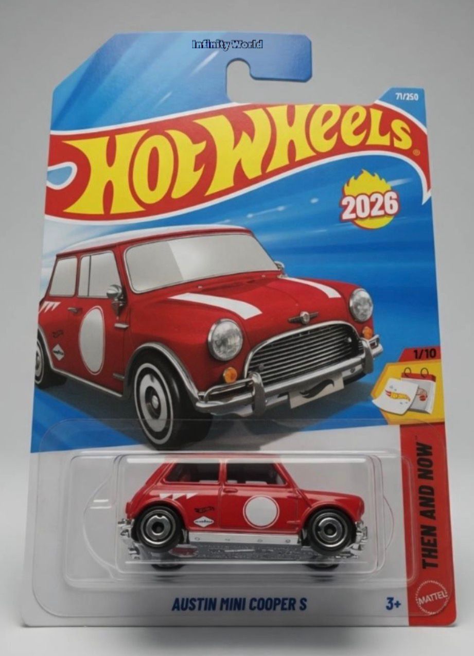 Hotwheels 2026 Austin Mini Cooper S Then And Now