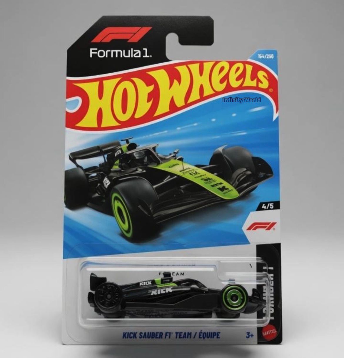 Hotwheels Kick Saubera Ft Team / Equipe Formula1