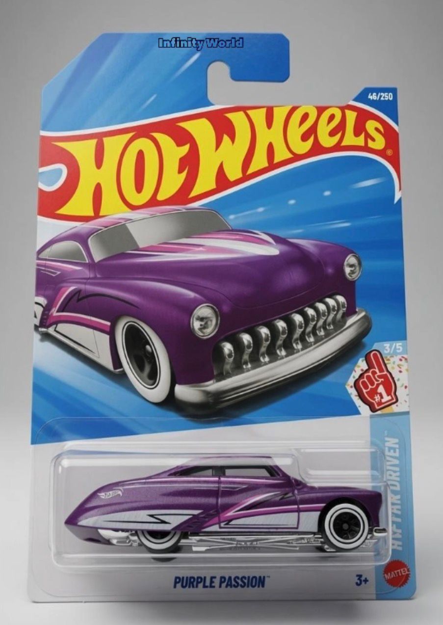 Hotwheels Purple Passion Hw Fan Driven