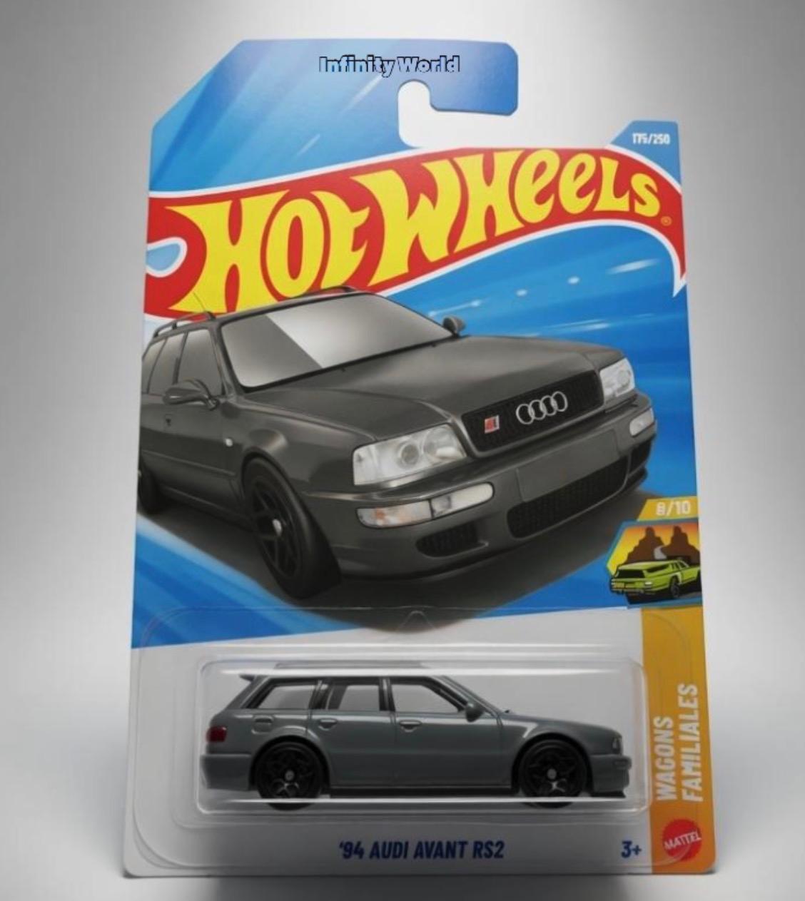 Hotwheels '94Audi Avant Rs2 Wagons Familiales