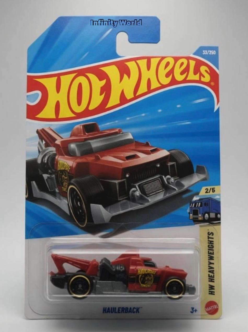 Hotwheels Haulerback Hw Heavy Weights