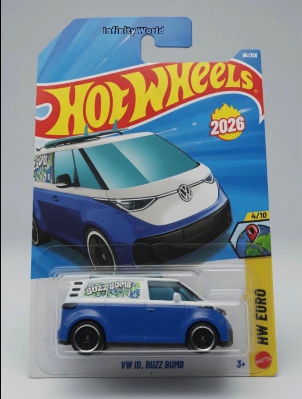 Hotwheels 2026 Vw Id.Buzz Bomb Hw Euro