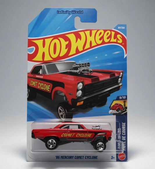 Hotwheels '65 Mercury Comet Cyclone Drag Races Piste De Course