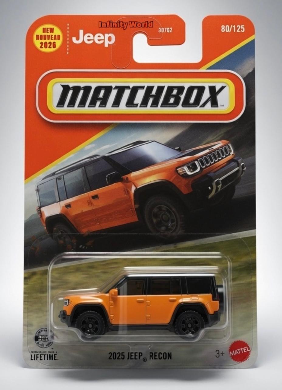 Matchbox 2025 Jeep Recon