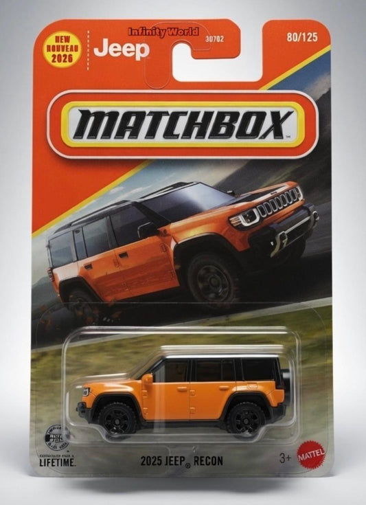 Matchbox 2025 Jeep Recon