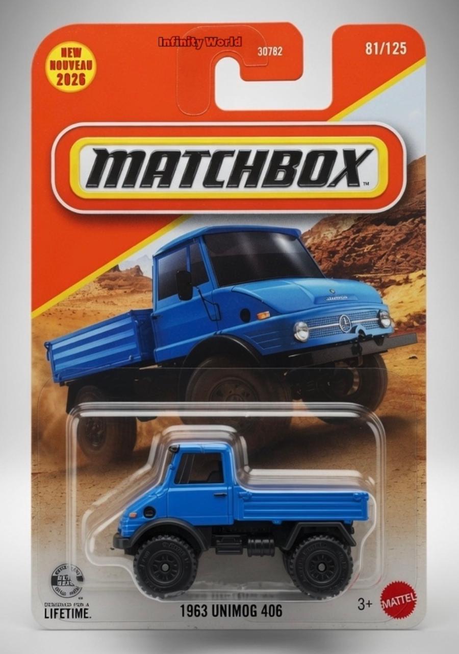 Matchbox 1963 Unimog 406