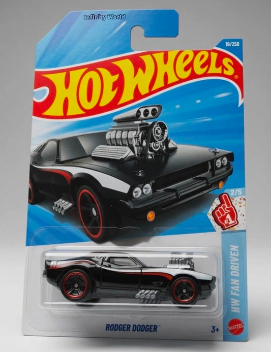 Hotwheels Rodger Dodger Hw Fan Driven