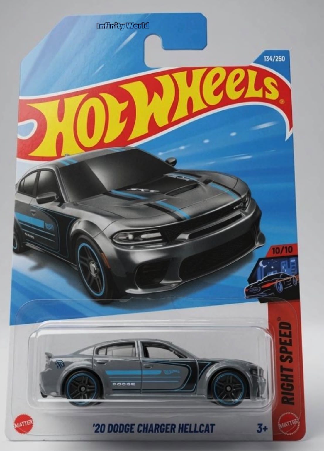 Hotwheels '20 Dodge Charger Hellcat Nightspeed