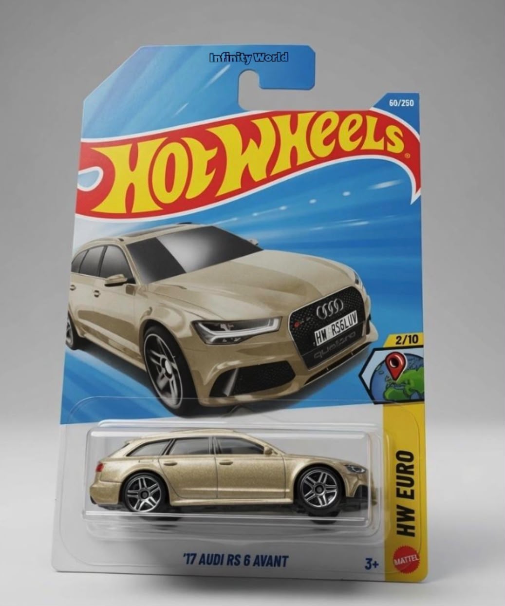 Hotwheels '17 Audi Rs 6 Avant Hw Euro