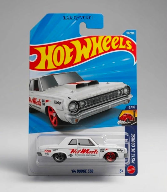 Hotwheels '64 Dodge 330 Drag Racers Piste De Course