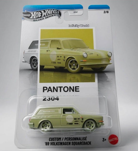 Hotwheels silver series Pantone 2304 Custom / Personnalise'69 Volkswagen Squareback