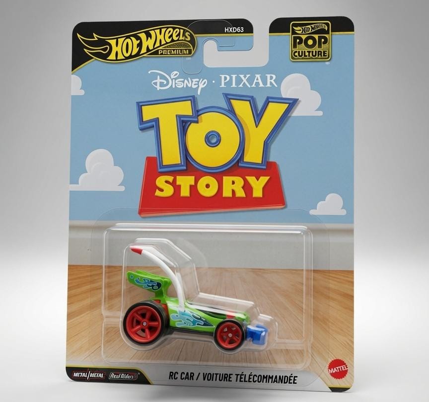 Hotwheels Premium Pop Culture Disney Pixar Toy Story Rc Car / Voiture Telecommande