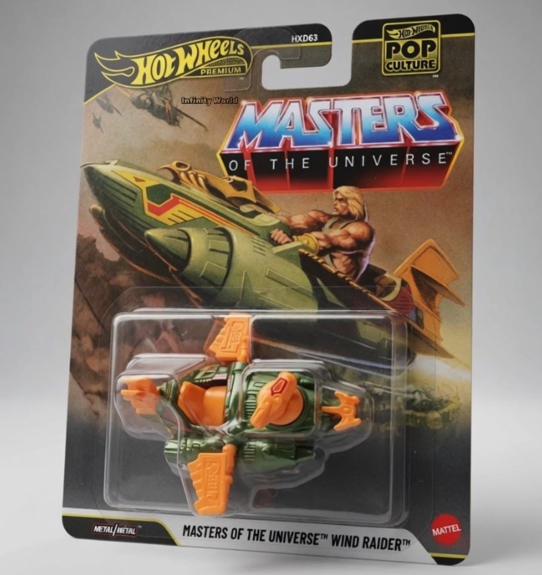 Hotwheels Premium Pop Culture Master On The Universe Wind Raider