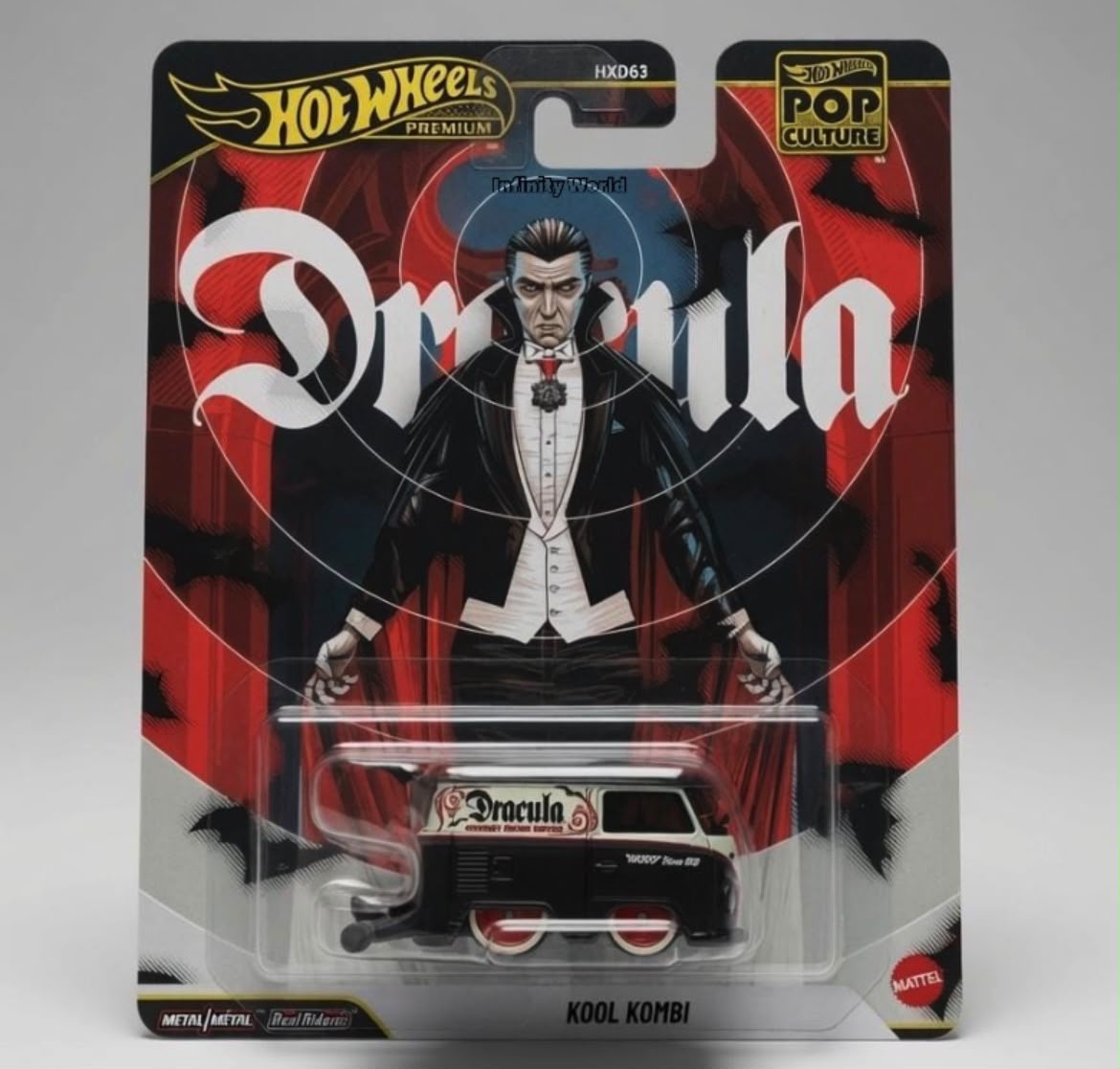Hotwheels Premium Pop Culture Dracula Kool Kombi