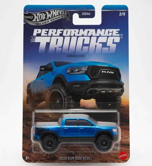 Hotwheels Silver Series 2020 Ram 1500 Rebel