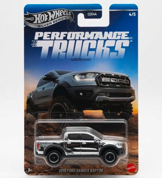 Hotwheels Silver Series 2019 Ford Ranger Raptor