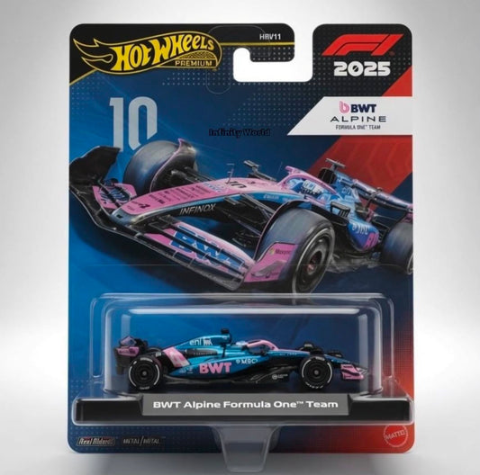 Hotwheels Premium 2025 Alpine Formula One Team