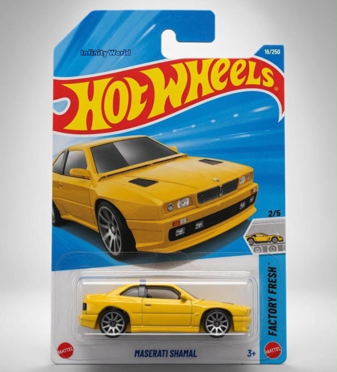 Hotwheels Maserati Shamal Factory Fresh