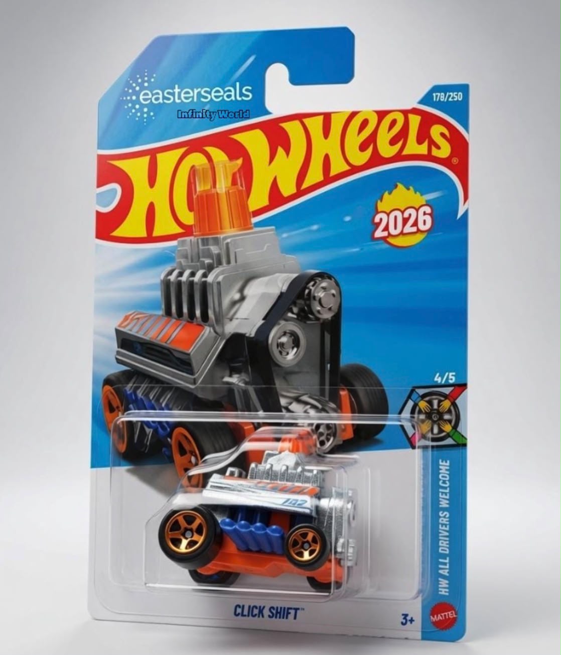 Hotwheels 2026 Click Shift Hw All Drivers Welcome