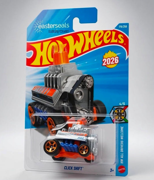 Hotwheels 2026 Click Shift Hw All Drivers Welcome