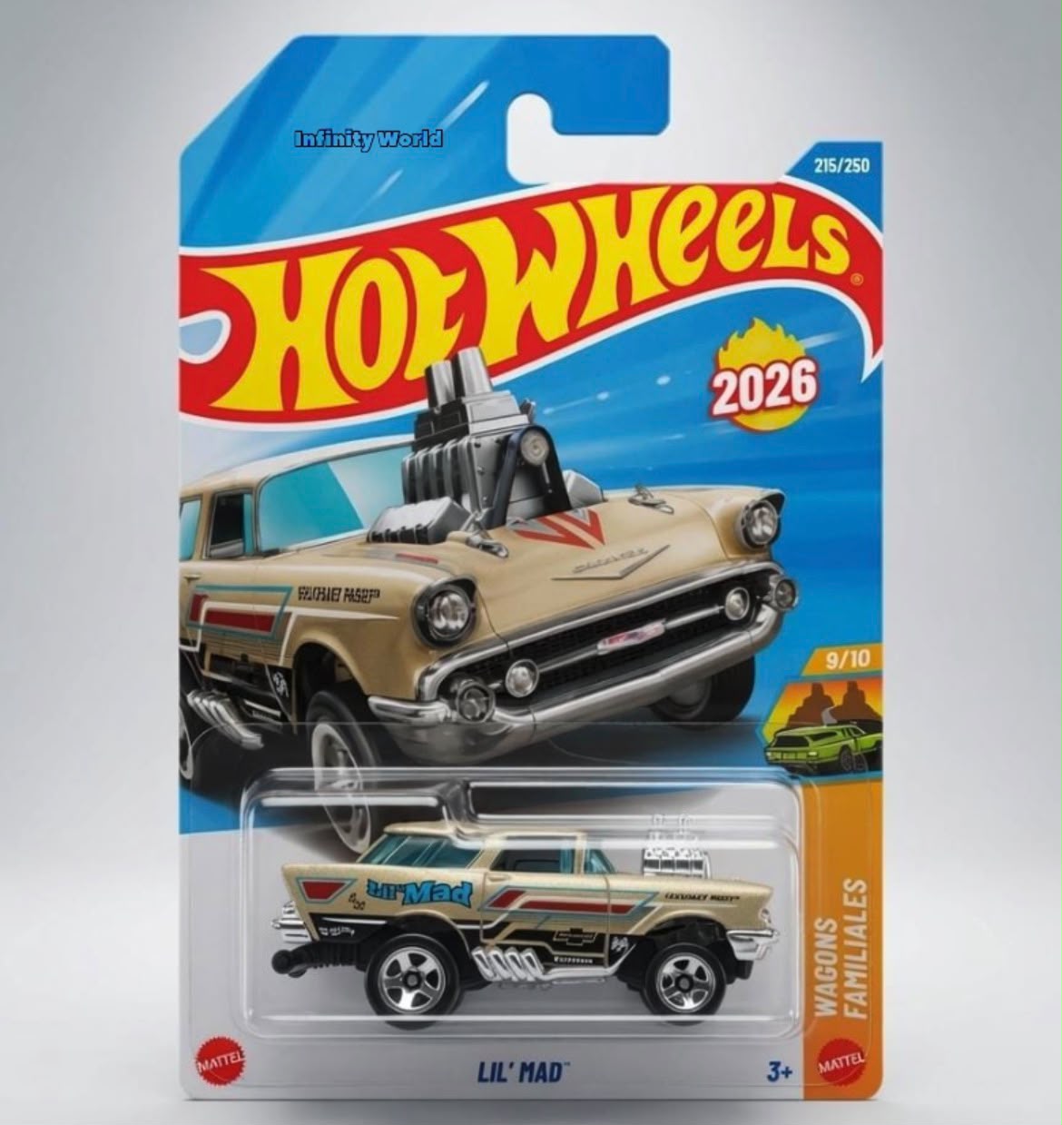 Hotwheels 2026 Lil'Mad Wagon Familiales