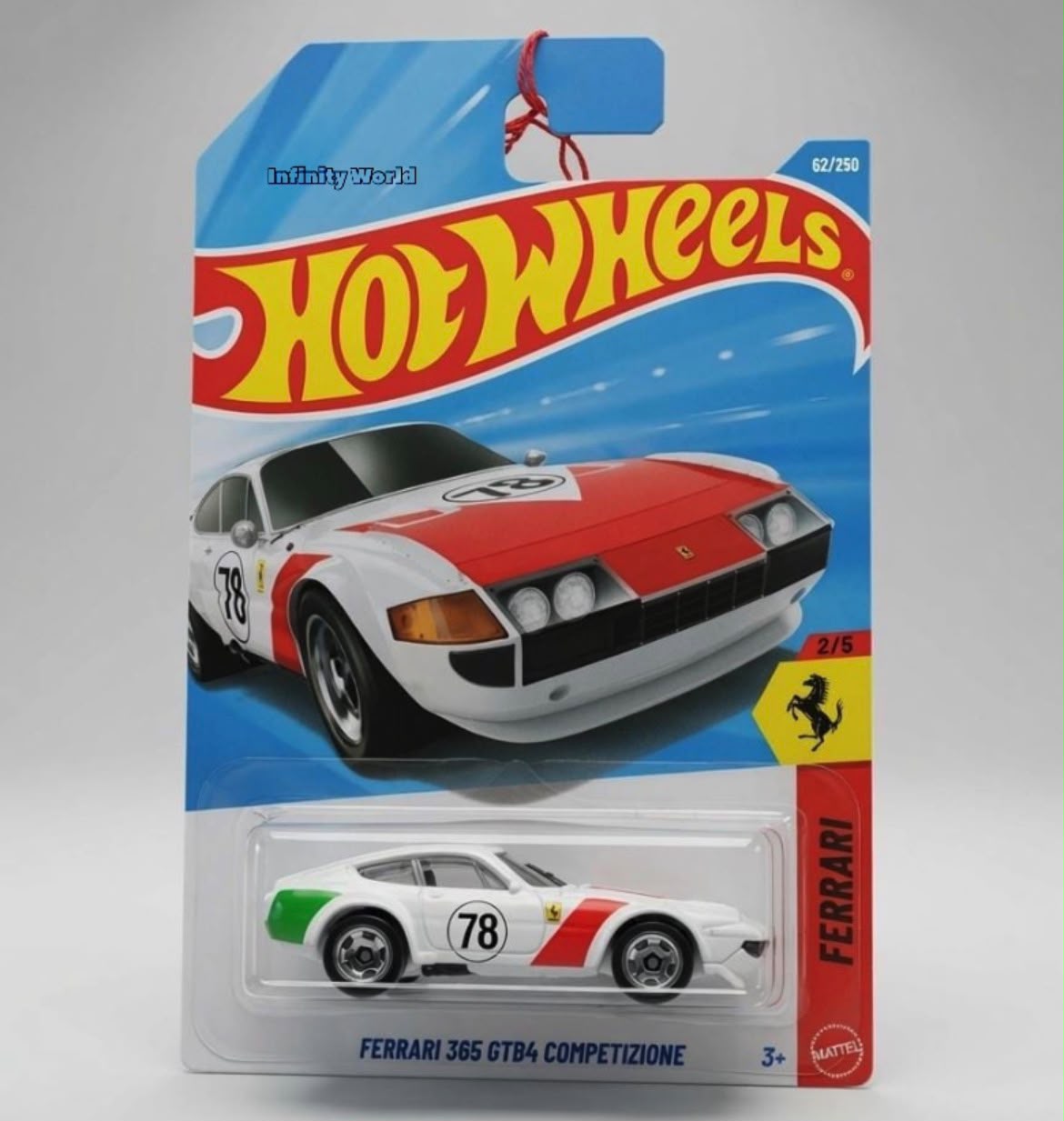 Hotwheels Ferrari 365 Gtb4 Competizione Ferrari