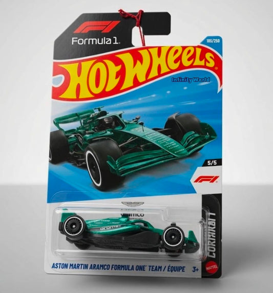 Hotwheels Aston Martin Aramco Formua One Team/ Equipe Formula1
