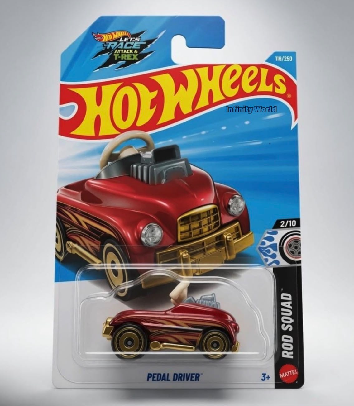 Hotwheels Pedal Driver Rod Squad