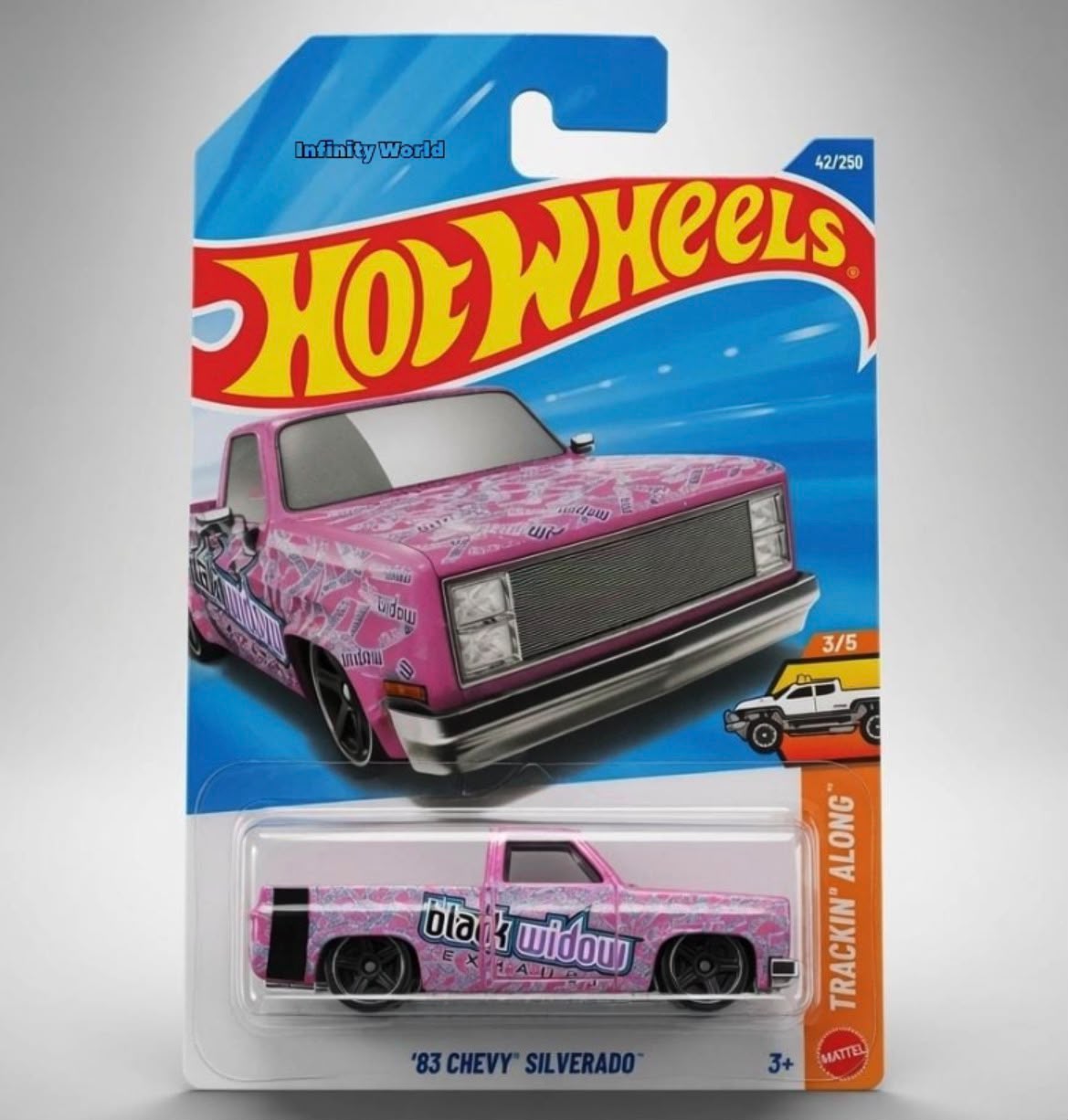 Hotwheels '83 Chevy Silverado Truckin' Along