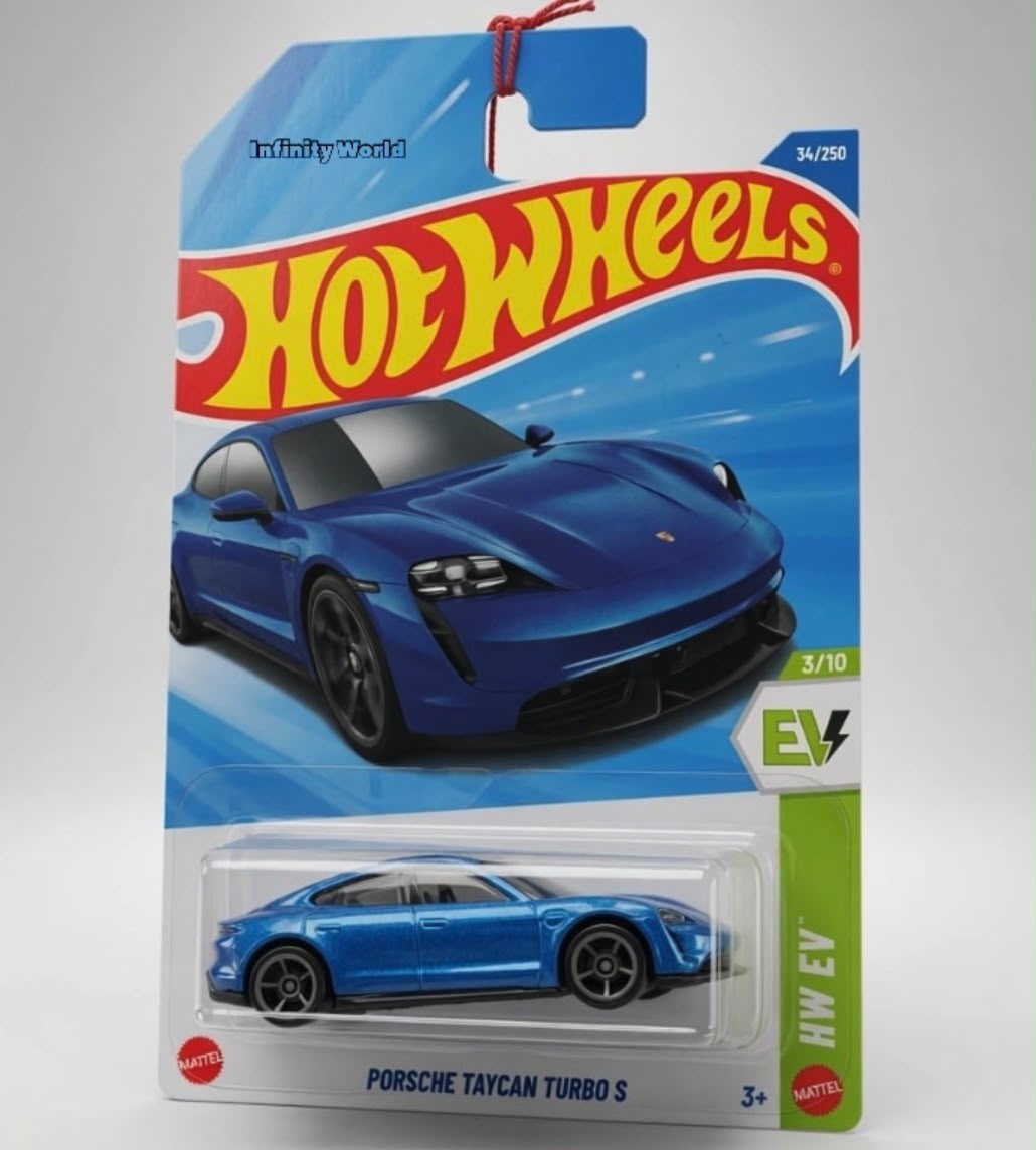 Hotwheels Porsche Taycan Turbo S Hw EV
