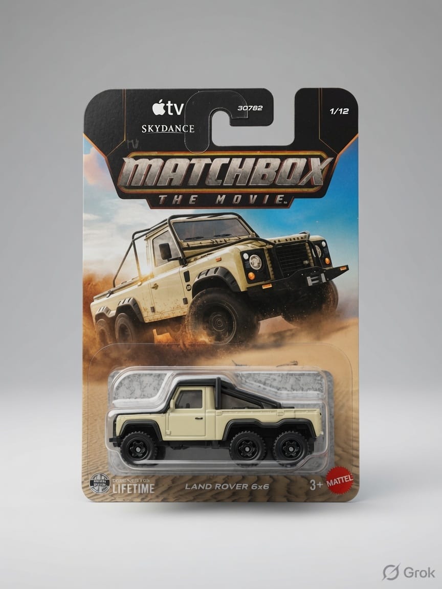 Matchbox The Movie Land Rover 6x6