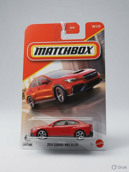 Matchbox 2024 Subaru Wrx S4 Sti