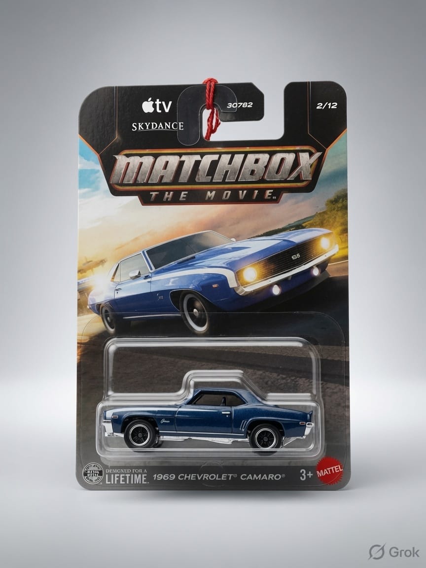 Matchbox The Movie 1969 Chevrolet Camaro