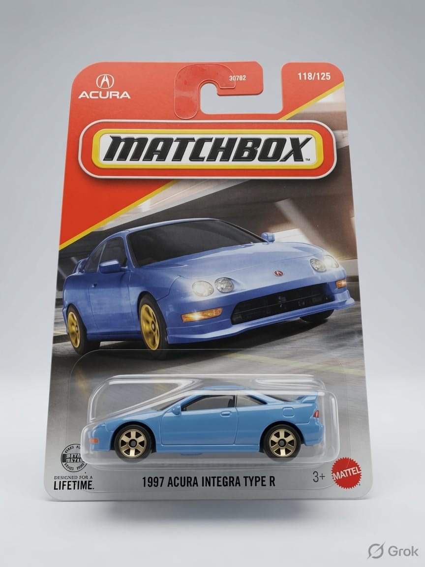 Matchbox 1997 Acura Integra Type R