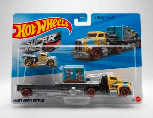 Hotwheeels Super Rigs Heavy Doody Dumper